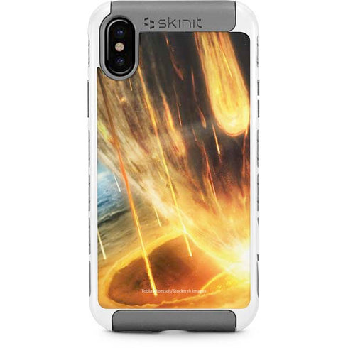 StockTrek Giant Asteroid Collides with Planet Earth iPhone Cases